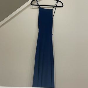 Blue Formal Maxi Dress